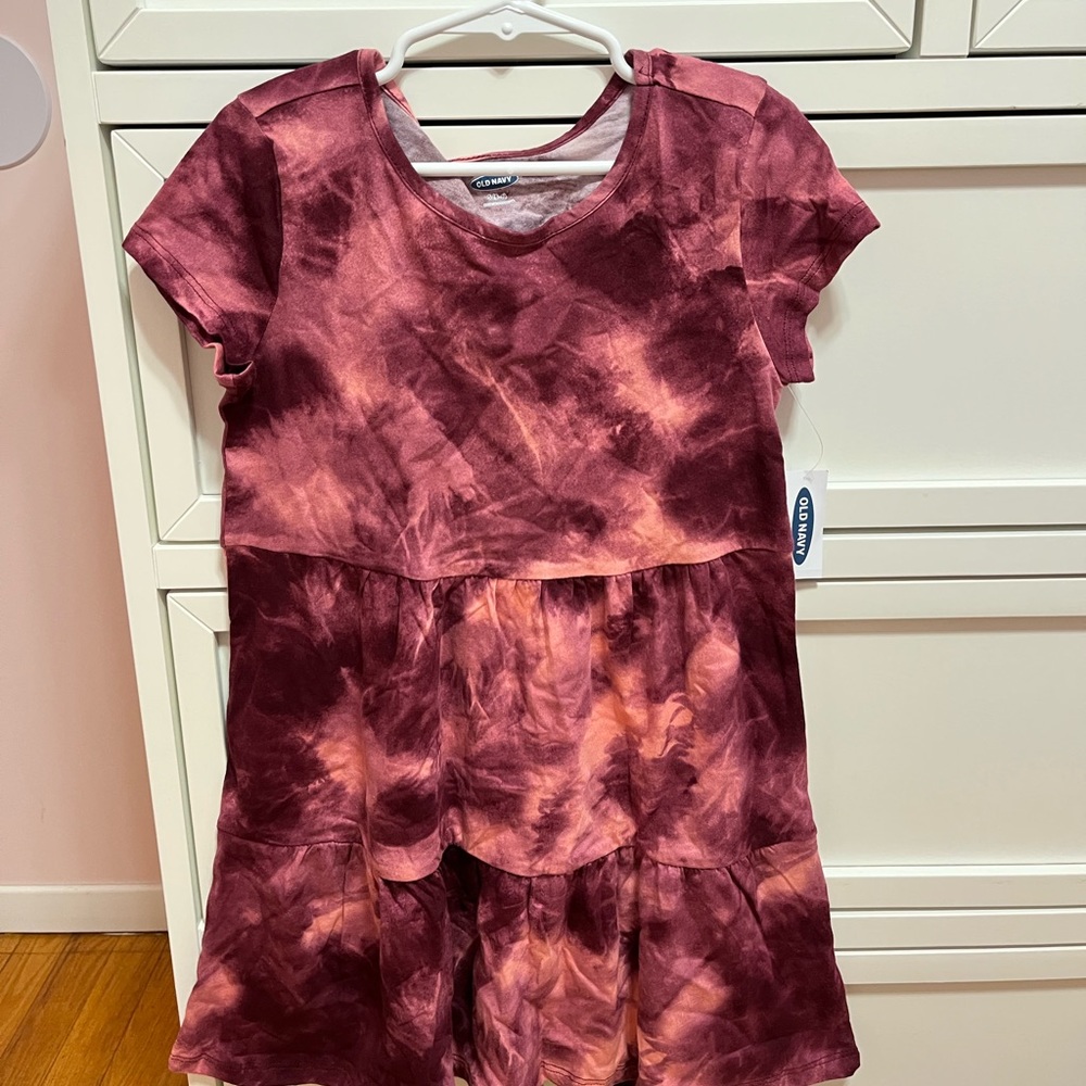 Old navy girls tie dye dress